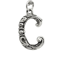 Load image into Gallery viewer, C Initial Pendant