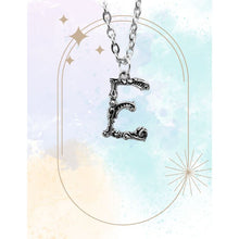 Load image into Gallery viewer, E Initial Pendant