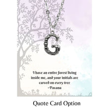 Load image into Gallery viewer, G Initial Pendant