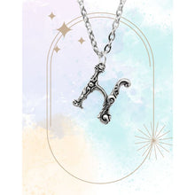 Load image into Gallery viewer, Initial H Pendant