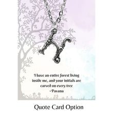 Load image into Gallery viewer, Initial H Pendant