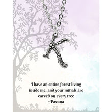 Load image into Gallery viewer, Initial K Pendant