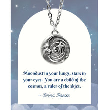 Load image into Gallery viewer, Elemental Collection - Moon and Star Pendant