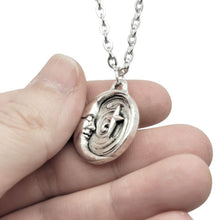 Load image into Gallery viewer, Elemental Collection - Moon and Star Pendant