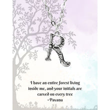 Load image into Gallery viewer, Initial R Pendant