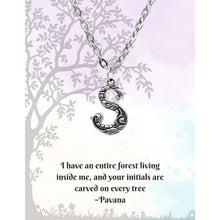 Load image into Gallery viewer, Initial S Pendant