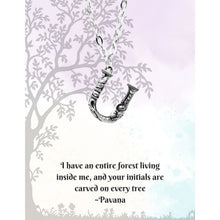 Load image into Gallery viewer, Initial U Pendant