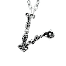Load image into Gallery viewer, Initial V Pendant