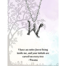 Load image into Gallery viewer, Initial W Pendant