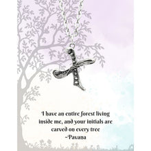 Load image into Gallery viewer, Initial X Pendant