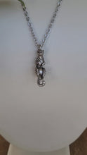 Load and play video in Gallery viewer, Cheetah Pendant in Silver Plated Pewter