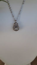 Load and play video in Gallery viewer, Hedgehog Pendant in Silver Plated Pewter