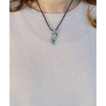 Load image into Gallery viewer, Alligator Pendant in Silver Plated Pewter