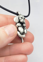 Load image into Gallery viewer, Beagle Pendant in Sterling Silver