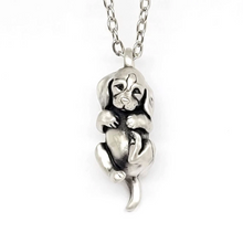 Load image into Gallery viewer, Beagle Pendant in Sterling Silver