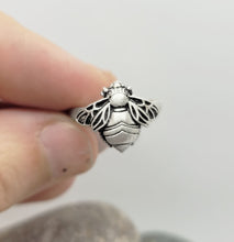 Load image into Gallery viewer, Bee Ring in Sterling Silver
