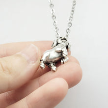 Load image into Gallery viewer, Ram / Big Horn Sheep Pendant in Silver plate
