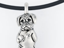 Load image into Gallery viewer, Boxer Dog Pendant in Sterling Silver
