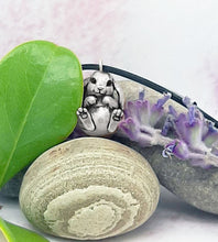 Load image into Gallery viewer, Bunny Rabbit Pendant in Silver Plated Pewter