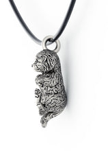 Load image into Gallery viewer, Cavachon Small Dog Pendant in Sterling Silver