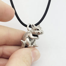 Load image into Gallery viewer, Chipmunk Pendant in Silver Plated Pewter