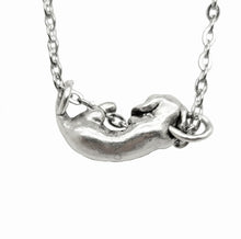 Load image into Gallery viewer, Dachshund Wiener Dog Pendant in Silver Plated Pewter
