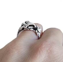 Load image into Gallery viewer, Dragon Ring in Sterling Silver
