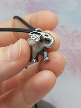 Load image into Gallery viewer, Elephant Pendant in Sterling Silver