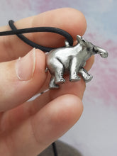 Load image into Gallery viewer, Elephant Pendant in Silver Plated Pewter
