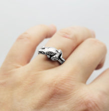 Load image into Gallery viewer, Frog Ring in Sterling Silver