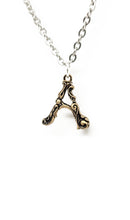 Load image into Gallery viewer, Initial Pendant - A