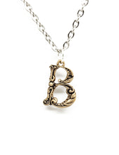 Load image into Gallery viewer, Initial Pendant - B
