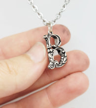 Load image into Gallery viewer, Initial Pendant - B