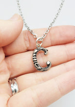 Load image into Gallery viewer, Initial Pendant - C
