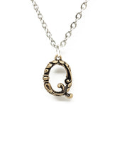 Load image into Gallery viewer, Initial Pendant -Q