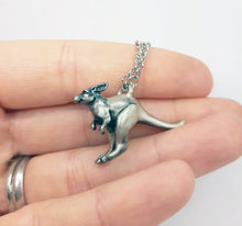 Load image into Gallery viewer, Kangaroo Pendant in Sterling Silver