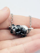 Load image into Gallery viewer, Panda Pendant in Sterling Silver