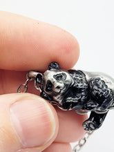 Load image into Gallery viewer, Panda Pendant in Sterling Silver