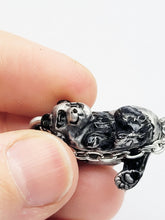 Load image into Gallery viewer, Panda Pendant in Sterling Silver