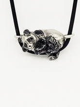Load image into Gallery viewer, Panda Pendant in Sterling Silver