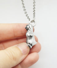 Load image into Gallery viewer, Penguin Pendant in Silver Plated Pewter