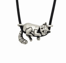 Load image into Gallery viewer, Red Panda Pendant in Sterling Silver