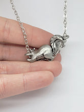 Load image into Gallery viewer, Squirrel Pendant in Silver Plated Pewter