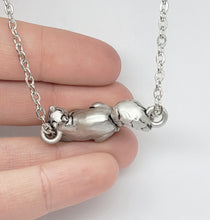 Load image into Gallery viewer, Squirrel Pendant in Sterling Silver

