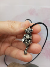 Load image into Gallery viewer, Tiger Cub Pendant in Silver Plated Pewter