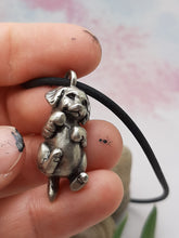 Load image into Gallery viewer, Golden Retriever in Silver Plated Pewter