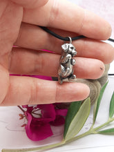 Load image into Gallery viewer, Golden Retriever in Silver Plated Pewter