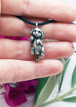 Load image into Gallery viewer, Golden Retriever Pendant in Sterling Silver