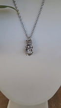 Load and play video in Gallery viewer, Cat Pendant in Silver Plated Pewter
