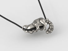 Load image into Gallery viewer, Red Panda Pendant in Sterling Silver